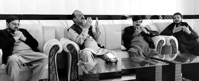 شیخ آفتاب کا جاوید خان باجوڑی، لیاقت خان باجوڑی کی والدہ کی وفات پر افسوس