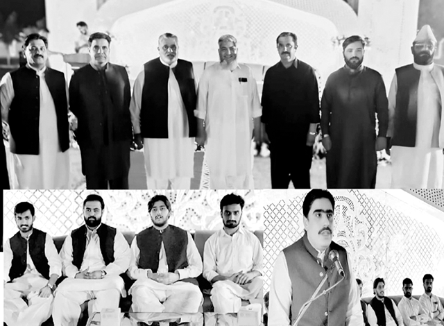 ملک جاوید اخترکے بیٹے کی شادی ، مستحق ورکرزمیں درجنوں پلاٹس مفت تقسیم