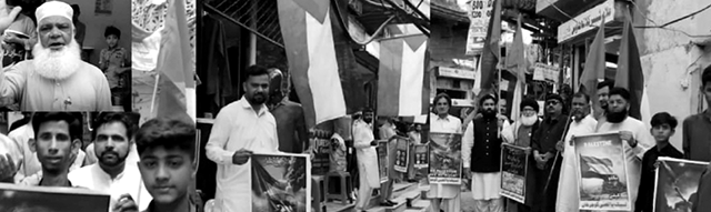 گوجرخان میں فلسطین کے مظلوم اور نہتے مسلمانوں سے اظہار یکجہتی  