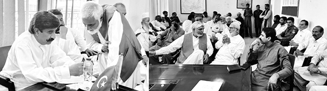 چوہدری شیر علی خان کاتحصیل ہیڈ کوارٹر ہسپتال پنڈیگھیب کا دورہ 
